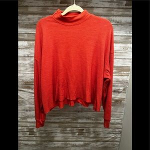 Hollister Cropped Long Sleeve Turtleneck